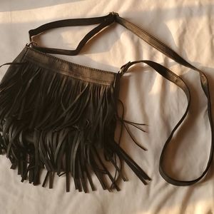Black cross body bag